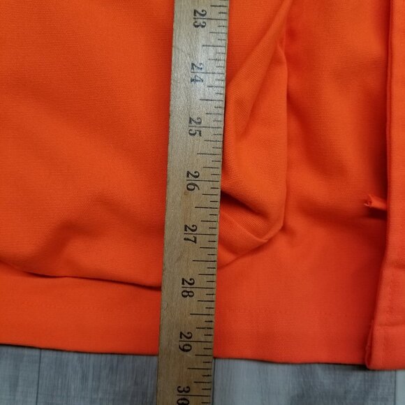 ✅Mount'n Prairie Hooded Hunting 3/1 Jacket W/Zip Out Liner Orange Mens M *STAIN - Picture 5 of 14